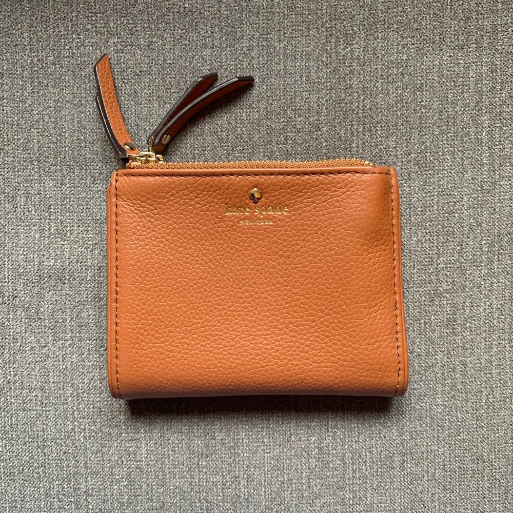 Kate Spade Tan Leather Wallet